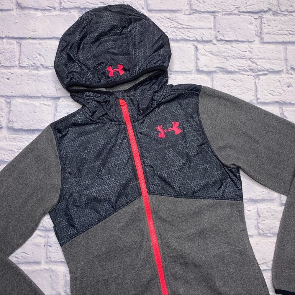 Under Armour Fleece Hooded Jacket - Picture 2 of 7